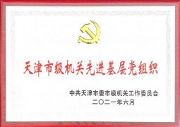 Tianjin Municipal 수준의 기관의 고급 풀뿌리 파티 조직