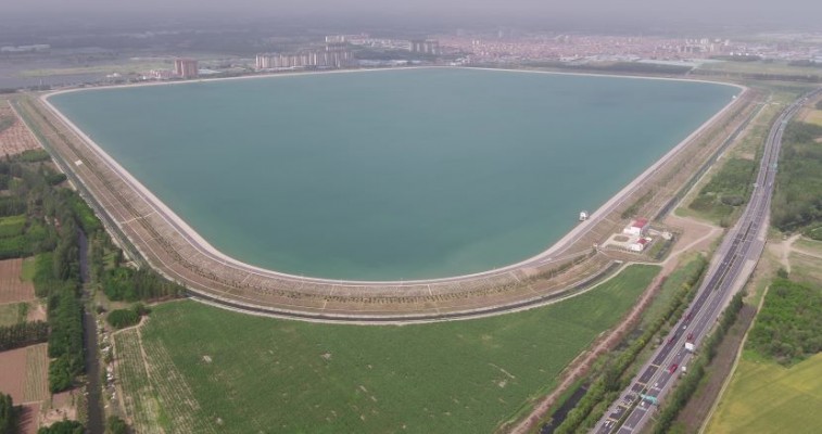Wangqingtuo Reservoir Project, Tianjin의 South-North Water Middle Line의 지원 메이저 사이트